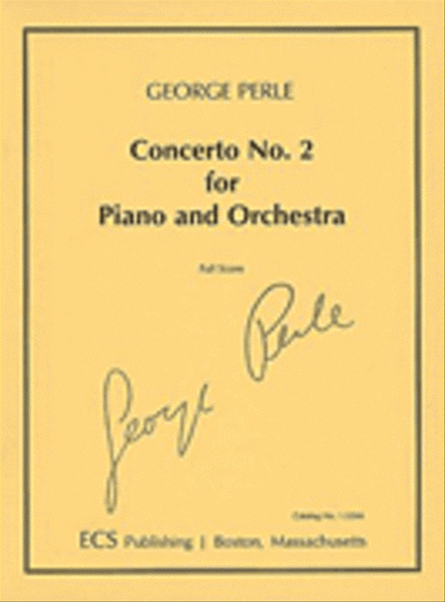 Concerto No. 2 (study Score) Orchestra scores gallery preview page 1