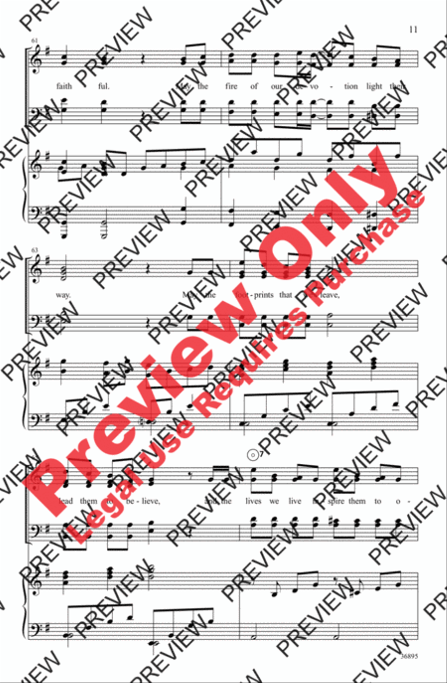 Find Us Faithful 4-Part scores gallery preview page 11