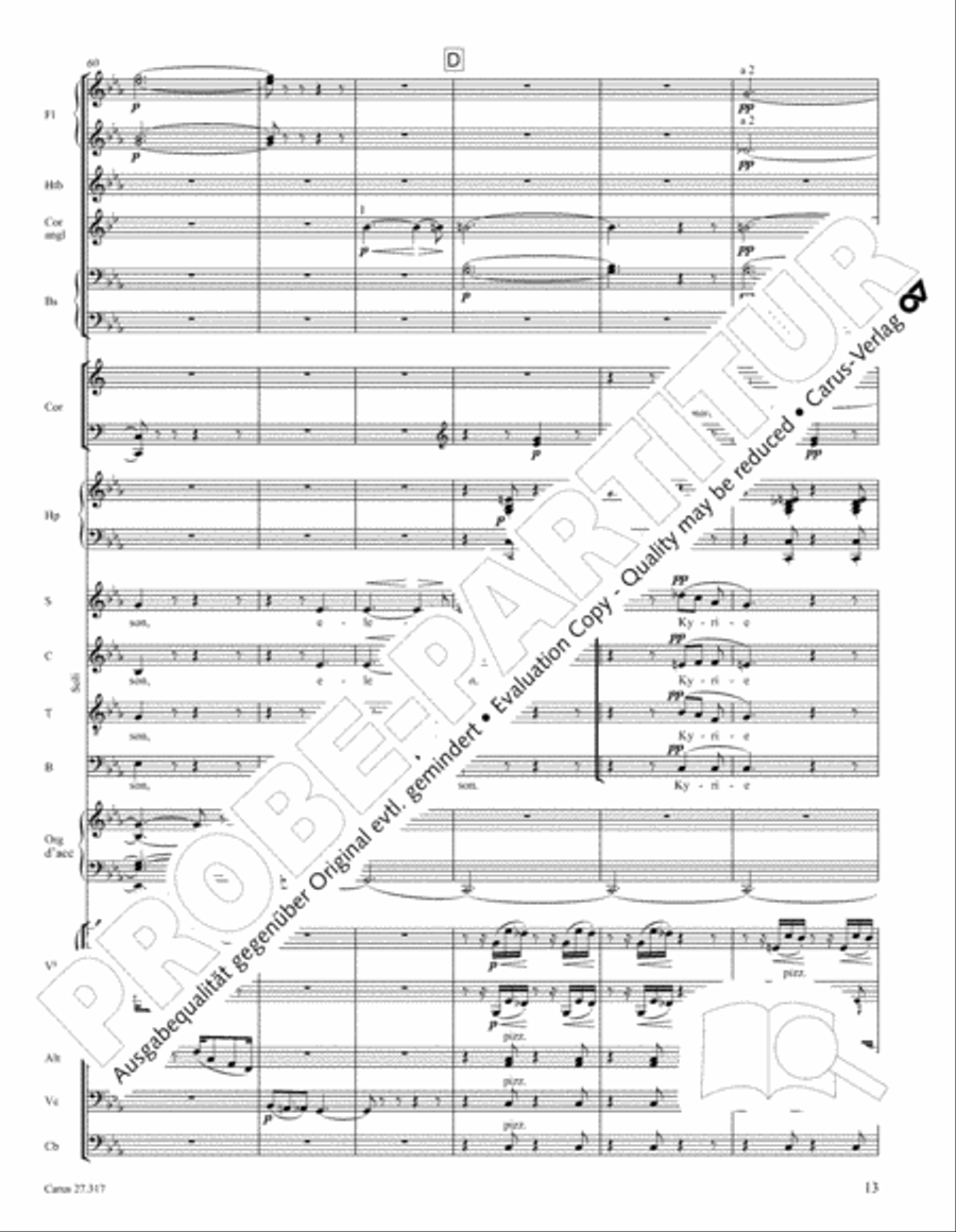 Messe de Requiem 4-Part scores gallery preview page 26