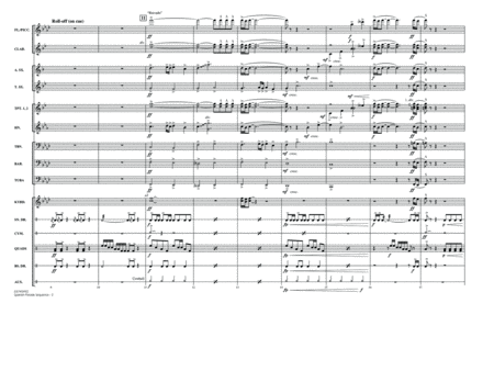 Spanish Parade Sequence - Conductor Score (Full Score)