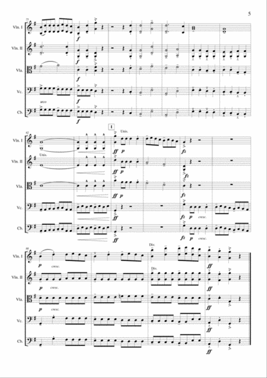 Beidh Aonach Amárach String Orchestra scores gallery preview page 5
