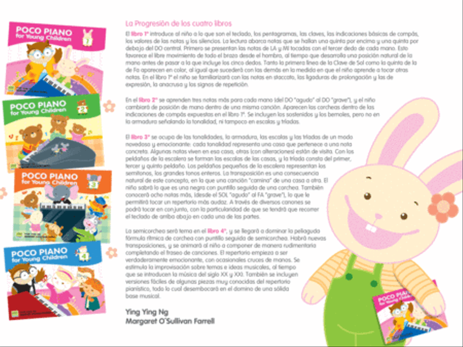 Poco Piano para Niños, Book 1 Piano Method scores gallery preview page 4
