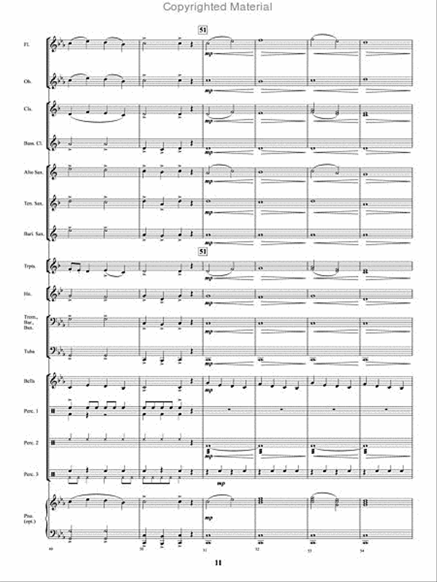 Riptide Concert Band scores gallery preview page 10