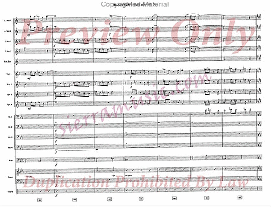 Make My Day Big Band scores gallery preview page 25