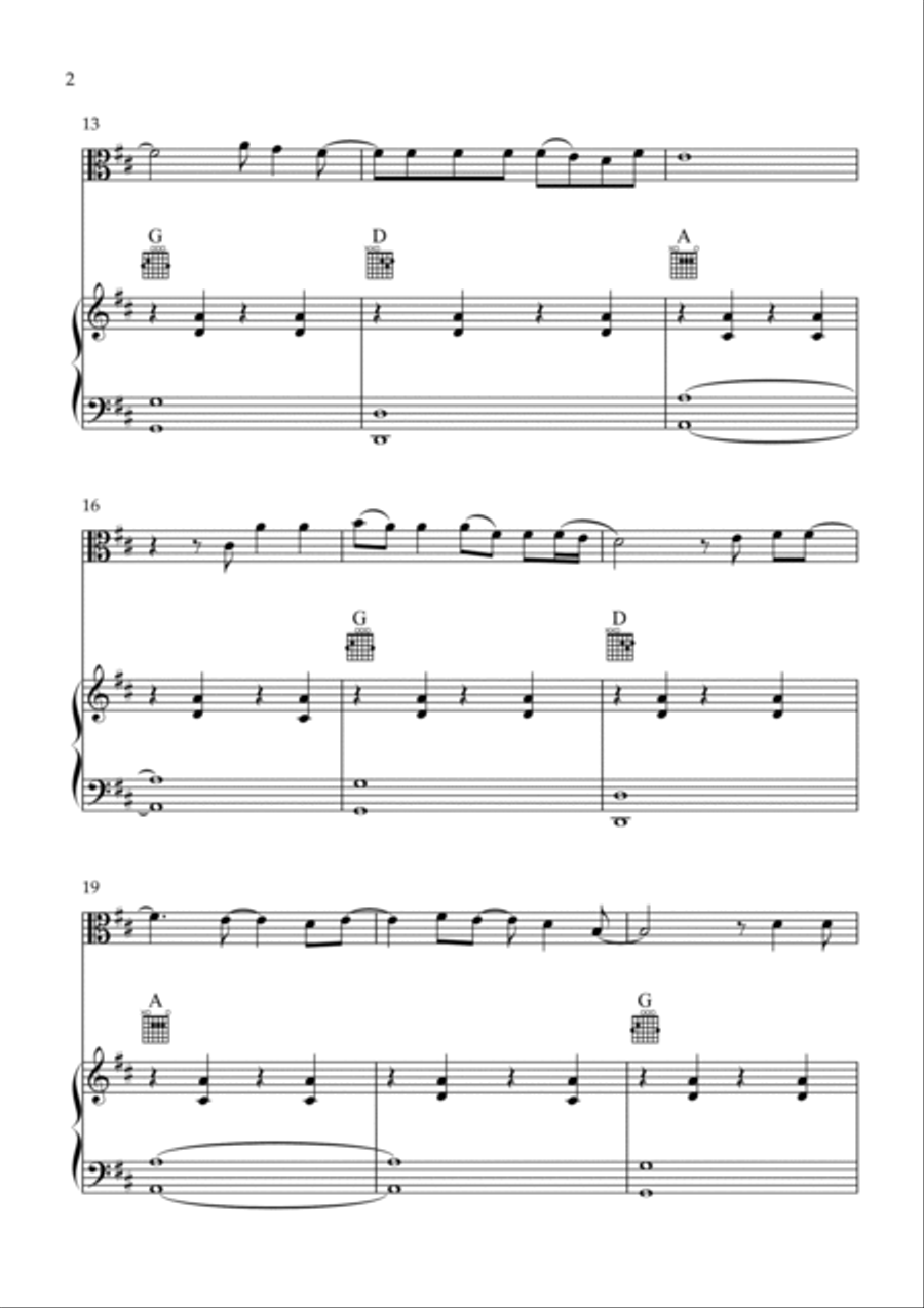 When I Get There Viola scores gallery preview page 2