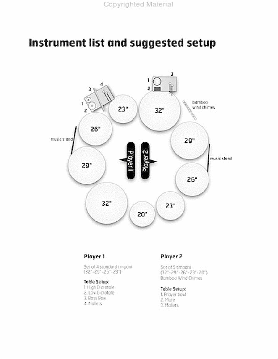 Fear Cage Percussion scores gallery preview page 4
