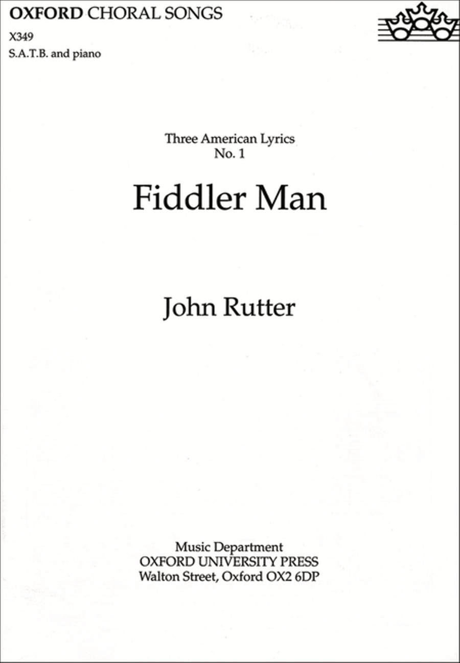 Fiddler Man 4-Part scores gallery preview page 1