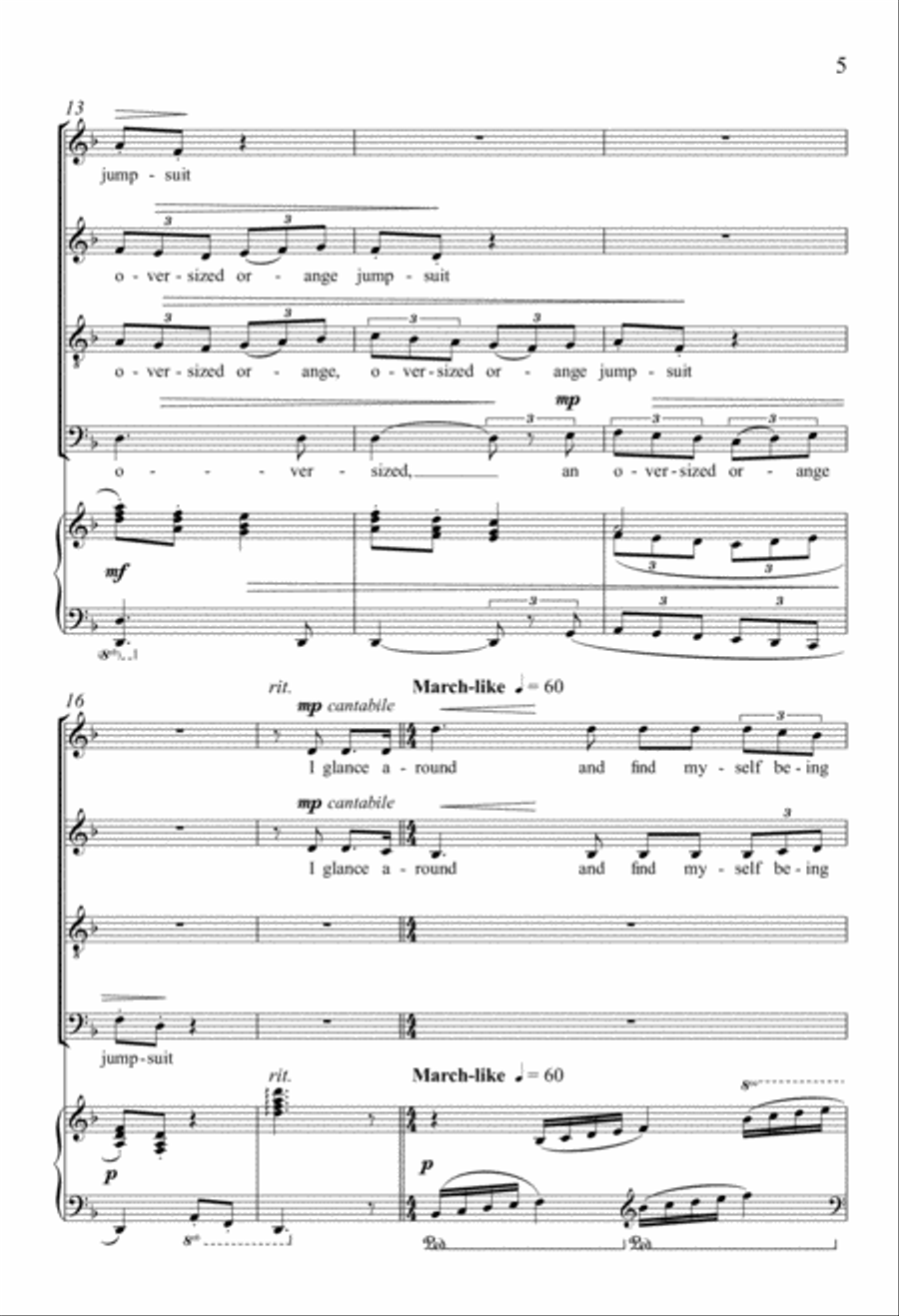 The Unexpected 4-Part scores gallery preview page 4