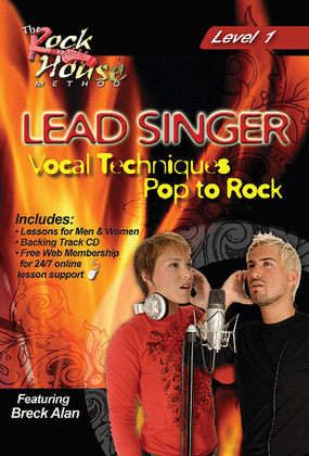 Book cover for Breck Alan - Lead Singer Vocal Techniques Pop to Rock