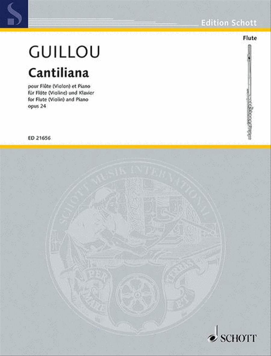 Cantiliana Flute scores gallery preview page 1