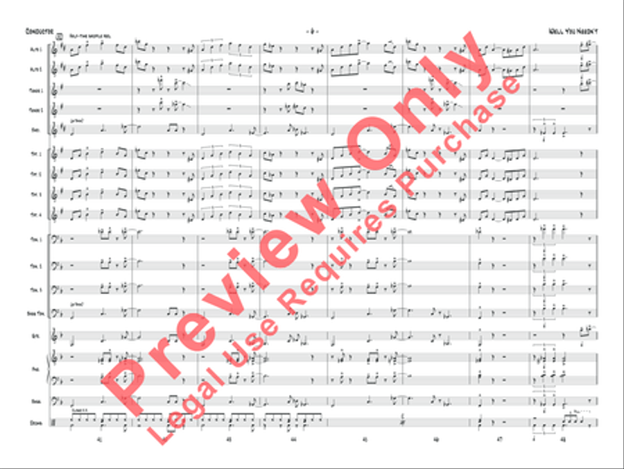 Well You Needn't Jazz Ensemble scores gallery preview page 7