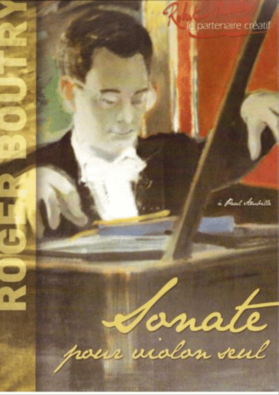 Sonate pour violon seul Violin Solo scores gallery preview page 1