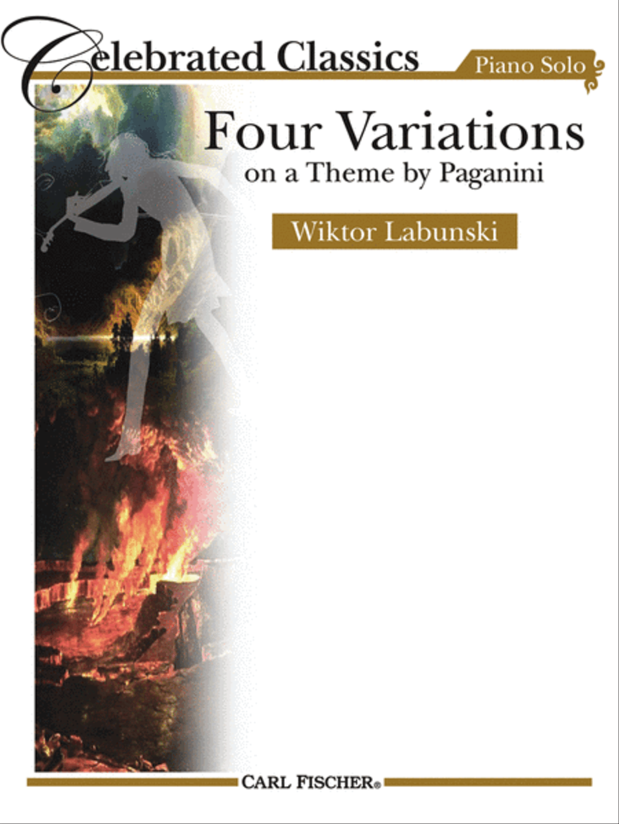 Four Variations Piano Solo scores gallery preview page 1