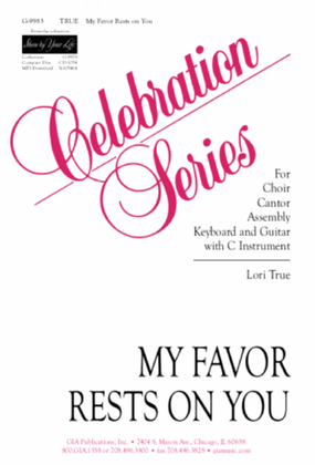 Book cover for My Favor Rests on You