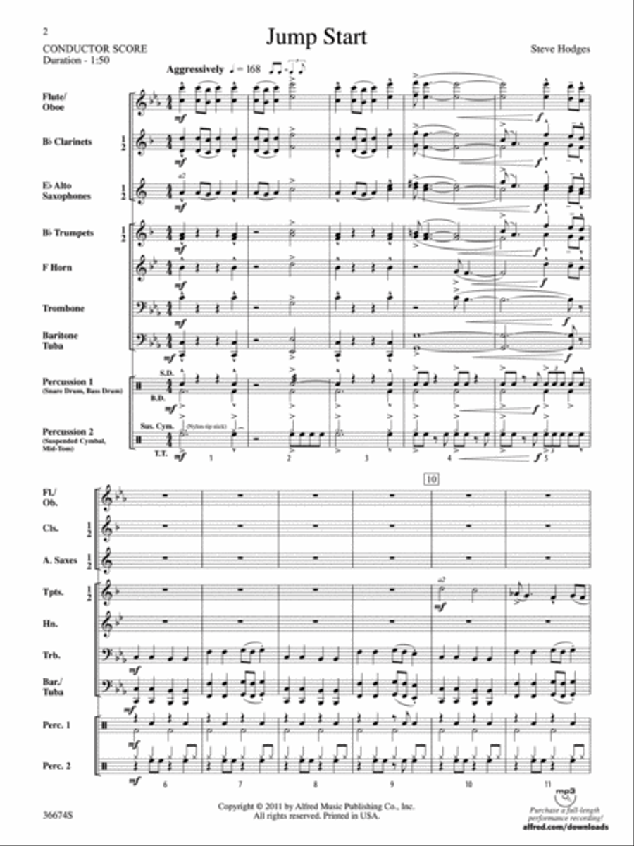Jump Start Concert Band scores gallery preview page 2