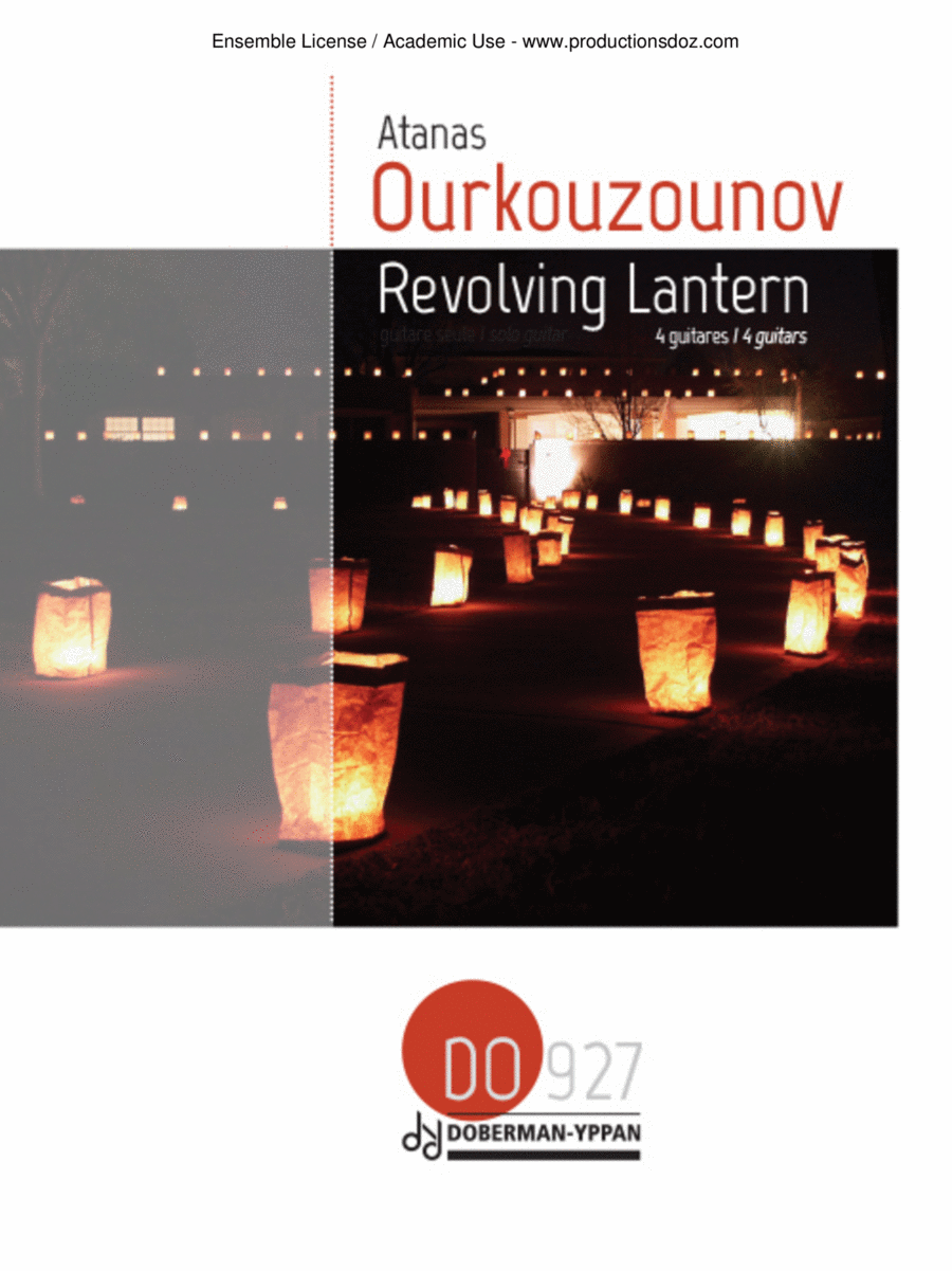 Revolving Lantern Guitar Ensemble scores gallery preview page 1