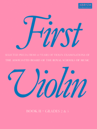 Book cover for First Violin, Book II