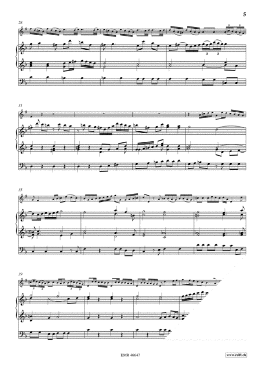 Concerto F-Dur Cornet scores gallery preview page 6