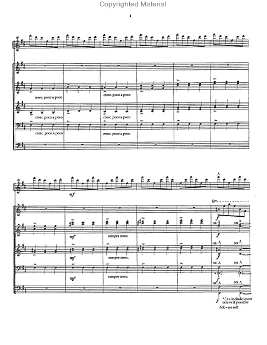 Witches' Dance Witches' Dance Percussion Ensemble scores gallery preview page 5