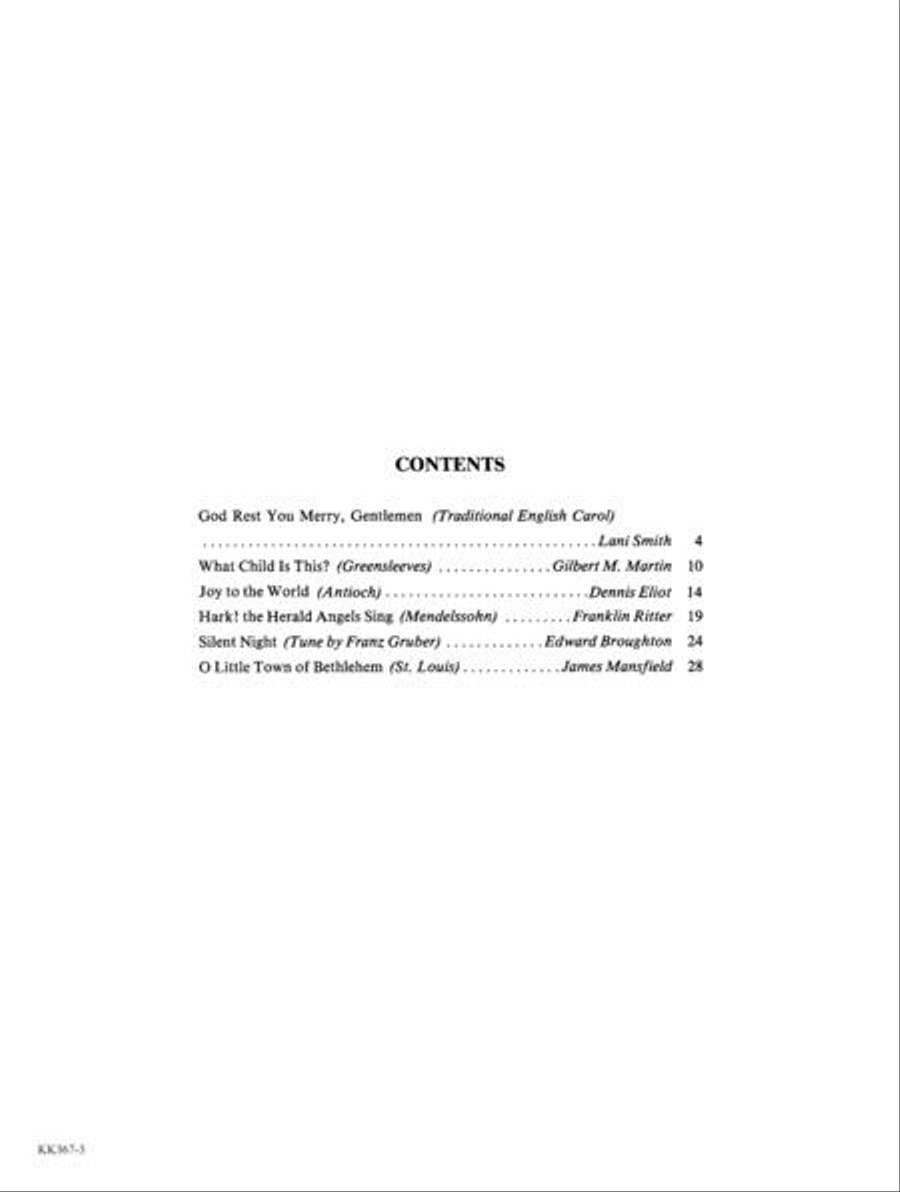 Christmas Duets for Two Pianos 2 Pianos, 4-Hands scores gallery preview page 3