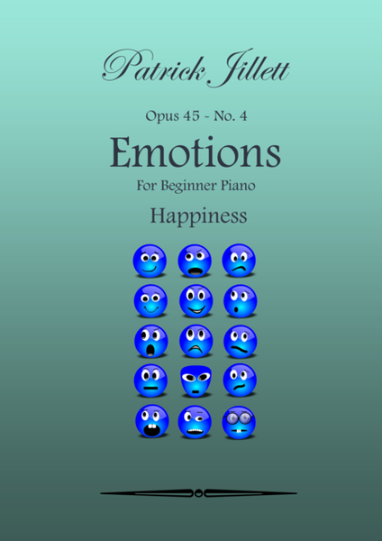 Emotions - For Beginner Piano No. 4 - Happiness image number null