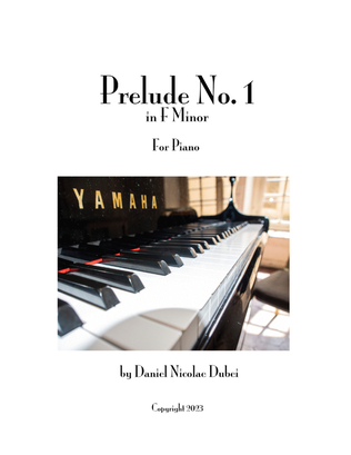 Prelude No. 1 in F Minor