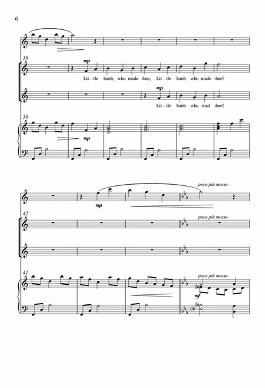 Little Lamb SA scores gallery preview page 6