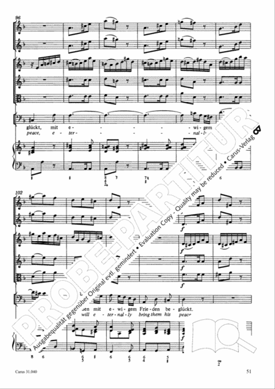 Christ was manifested for this purpose (Dazu ist erschienen der Sohn Gottes) ATB scores gallery preview page 52