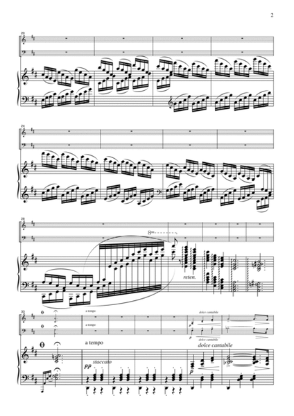 Tschaikowsky Valse des Fleurs from The Nutcracker, for piano trio, PT003