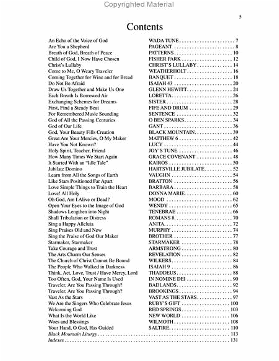 To Sing the Artist's Praise Easy Piano scores gallery preview page 6