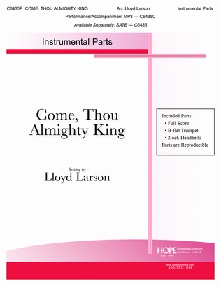 Book cover for Come, Thou Almighty King