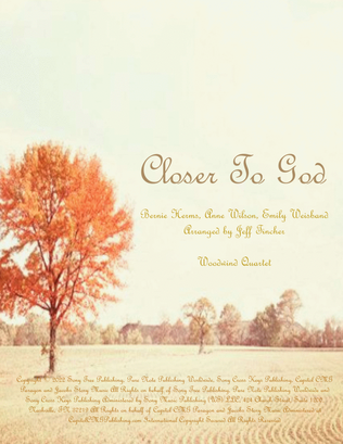 Book cover for Closer To God