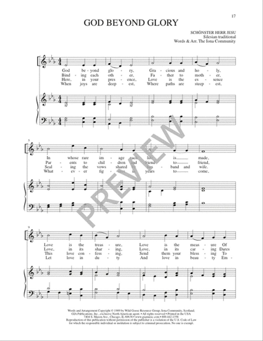Blest Are Those Who Love You - Volume 3, Additional Solos with Optional Congregation Choir scores gallery preview page 19