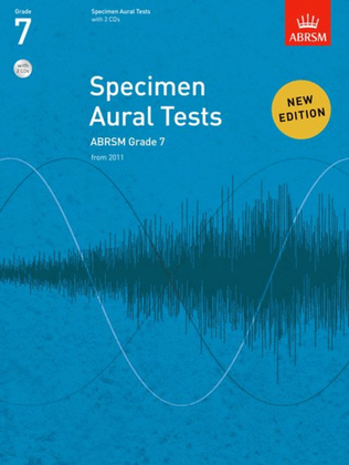 Specimen Aural Tests, Grade 7 with 2 CDs