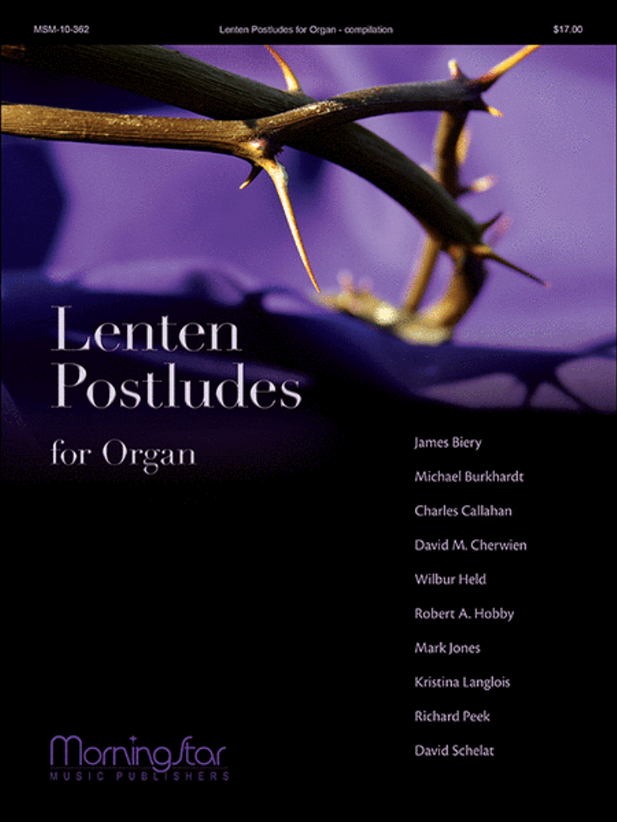 Lenten Postludes for Organ Organ Solo scores gallery preview page 1