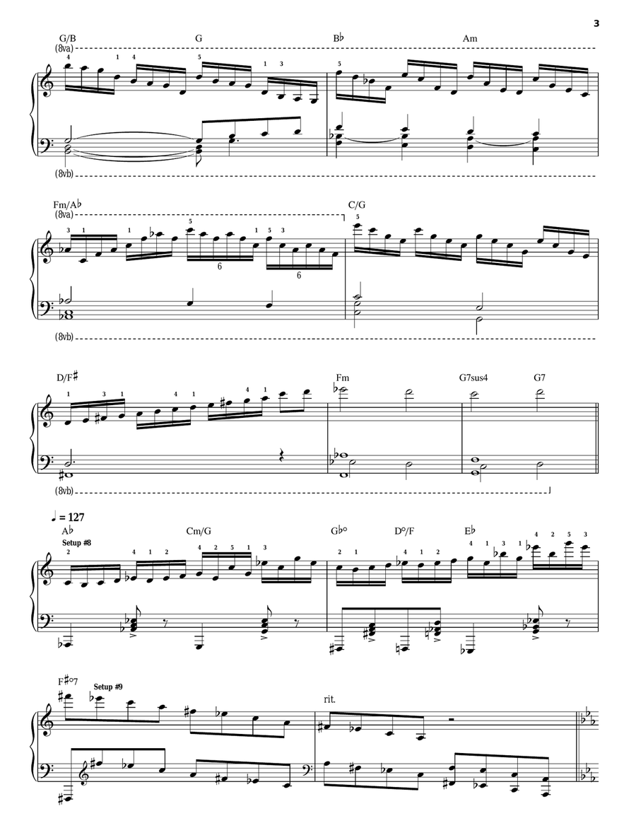 Six Degrees Of Inner Turbulence: I. Overture Voice scores gallery preview page 3