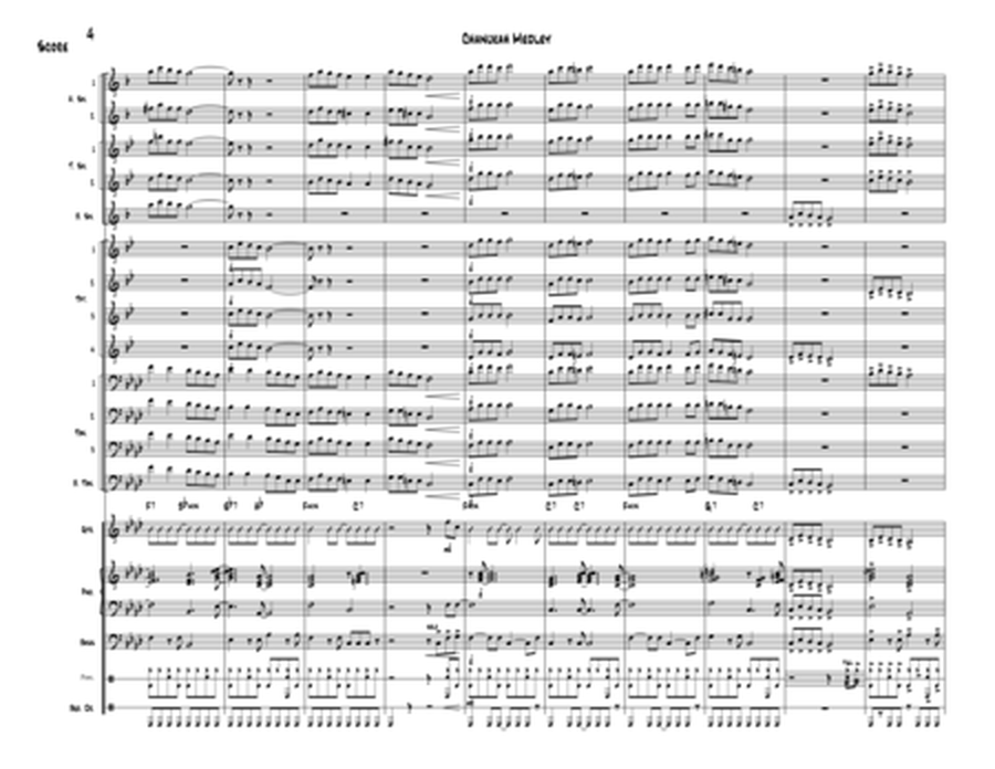 Chanukah Medley for Jazz Ensemble-Conductor Score