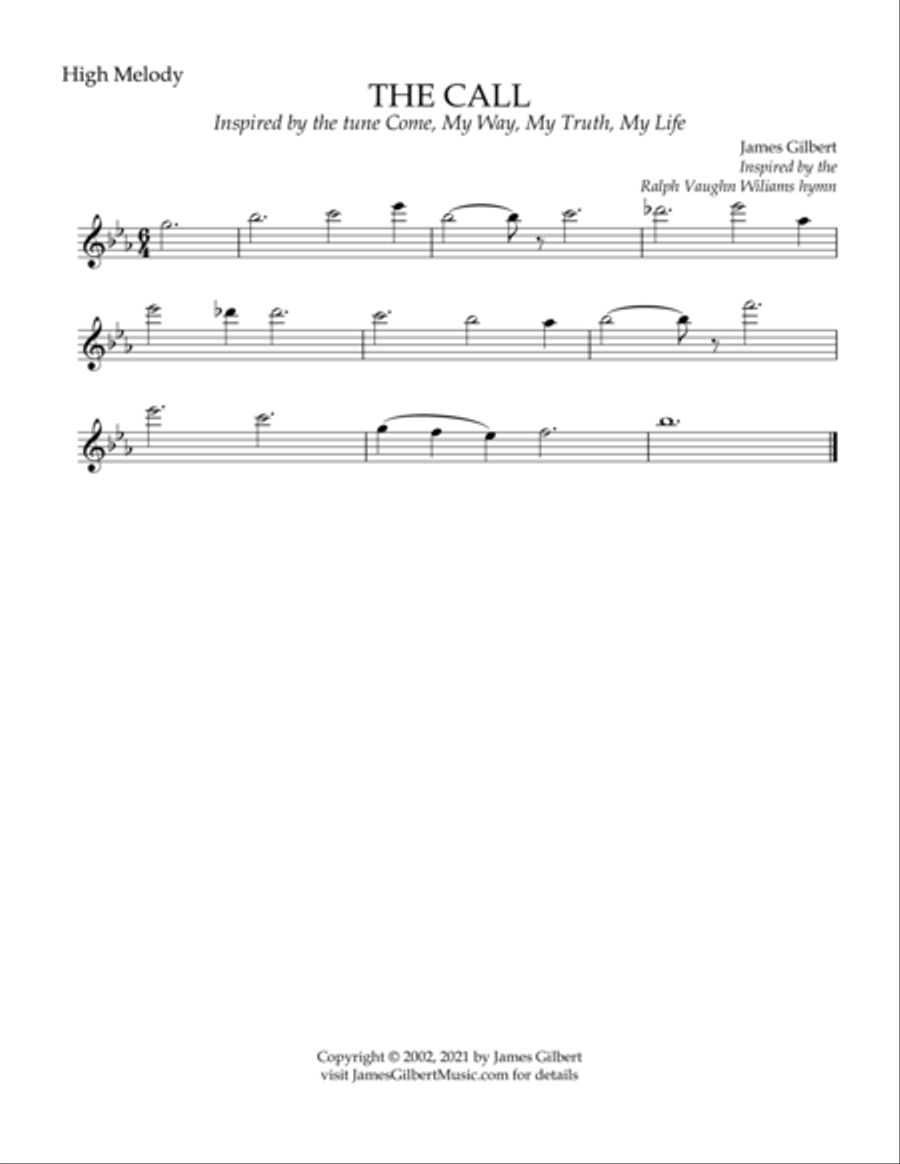 THE CALL THE CALL Sacred scores gallery preview page 5