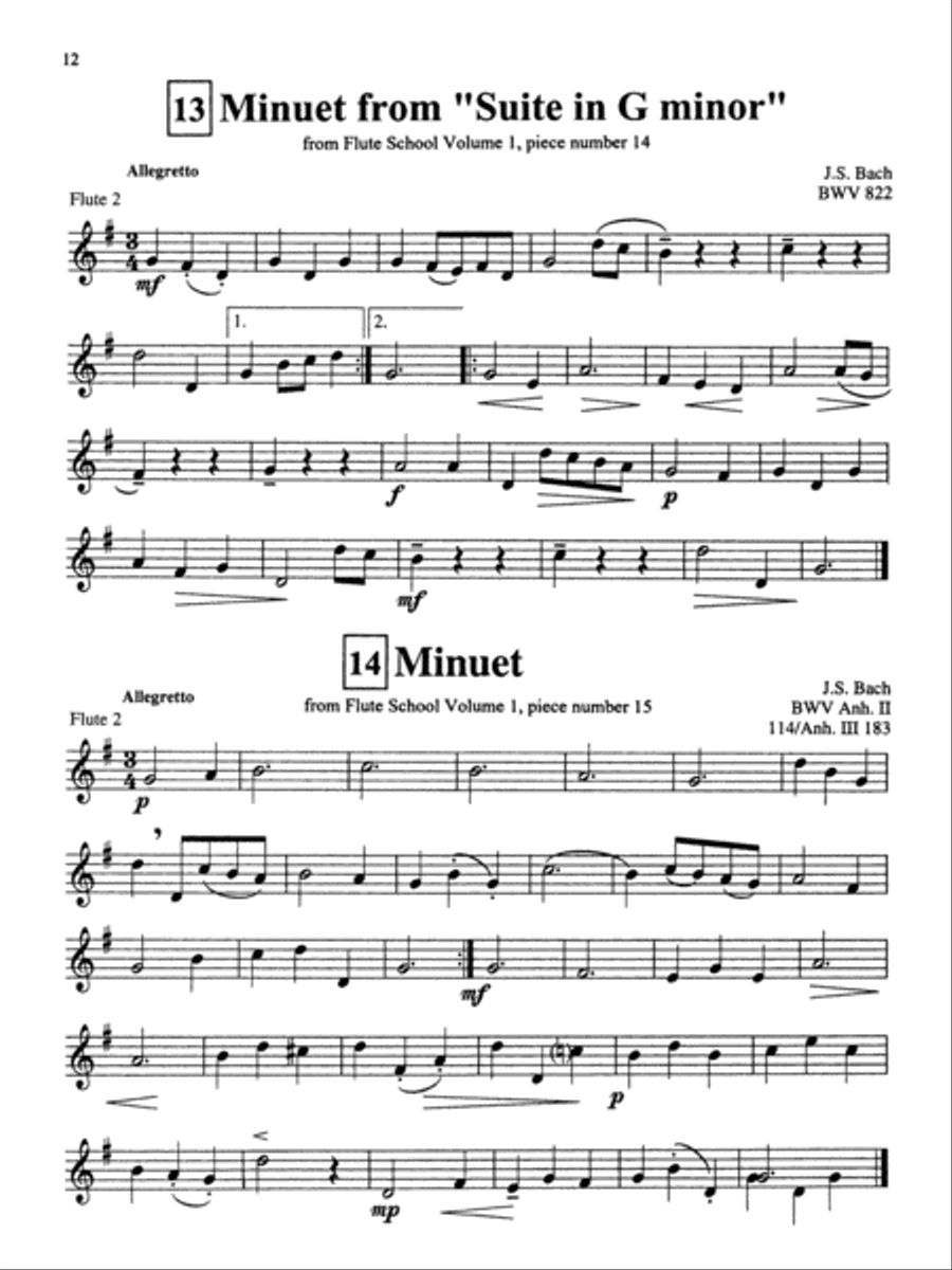 Ensembles for Flute, Volume 1 Flute scores gallery preview page 5