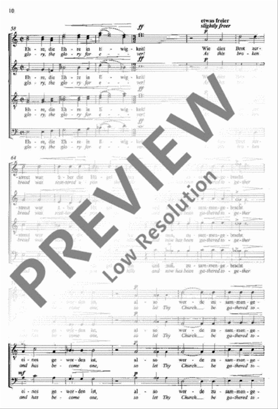 Hymn of Thanks Mixed Choir scores gallery preview page 8