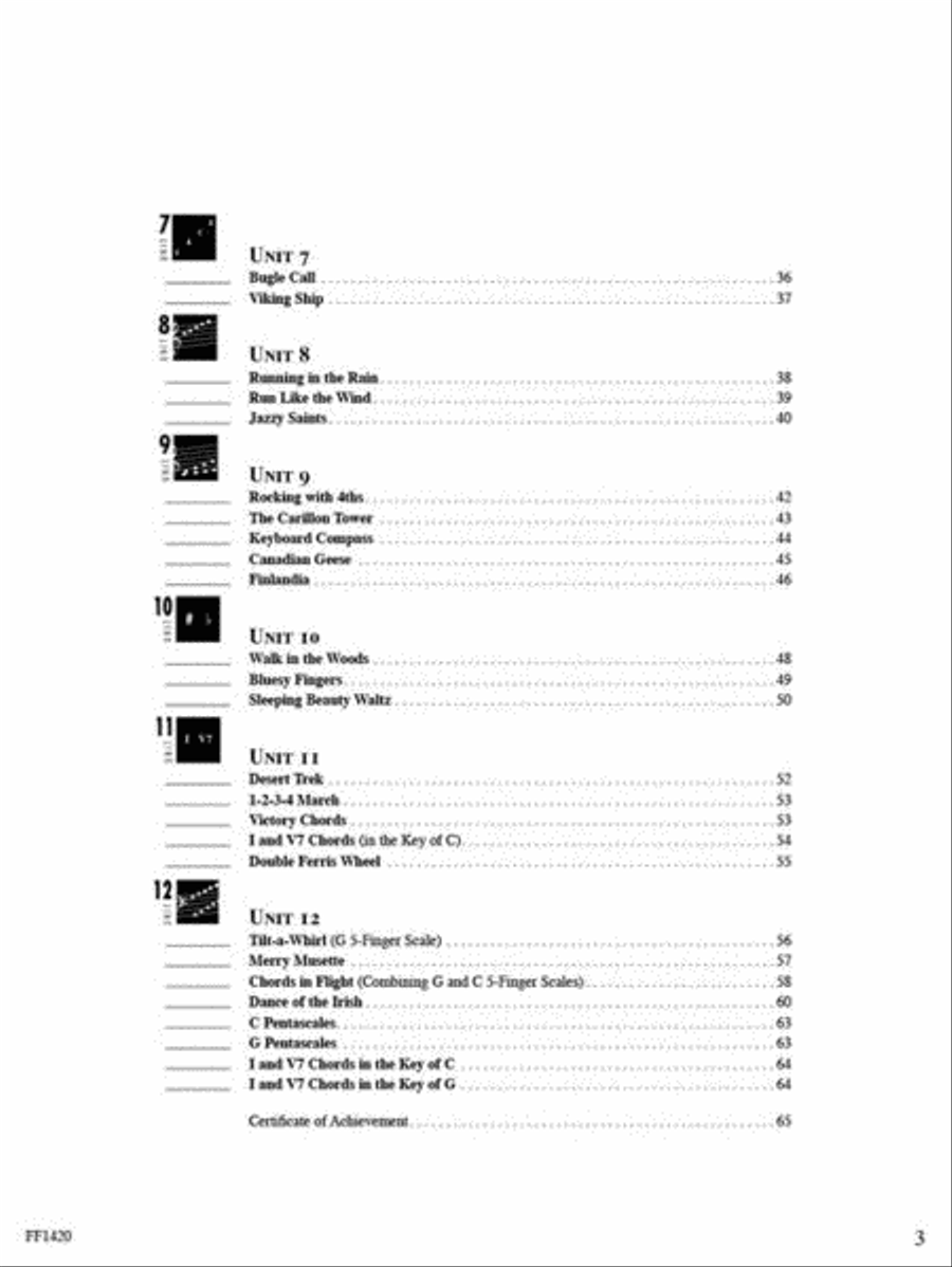 Accelerated Piano Adventures for the Older Beginner Piano Method scores gallery preview page 3