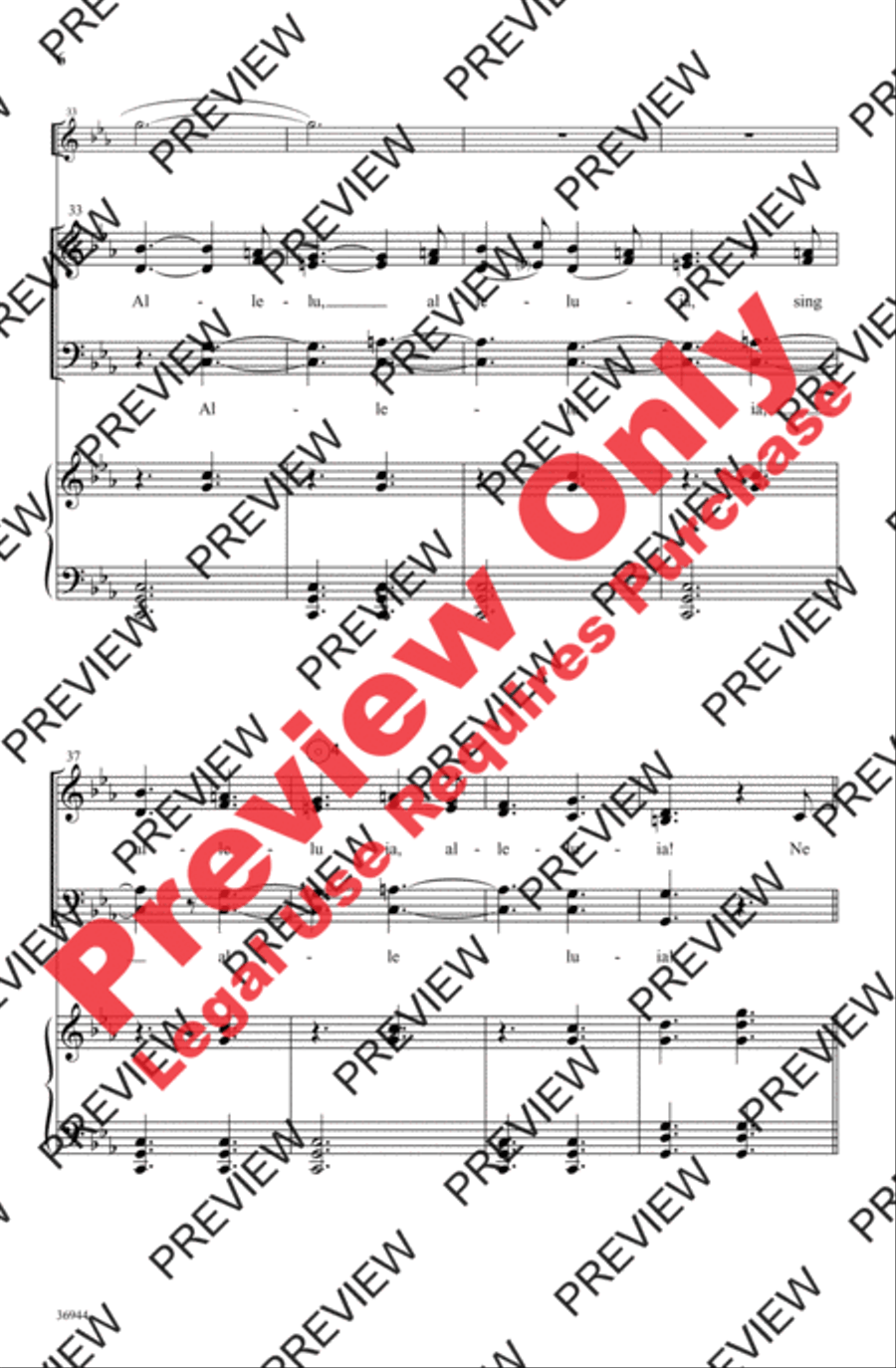 Adam Lay yBounden 4-Part scores gallery preview page 6