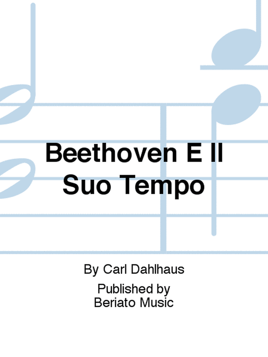 Beethoven E Il Suo Tempo