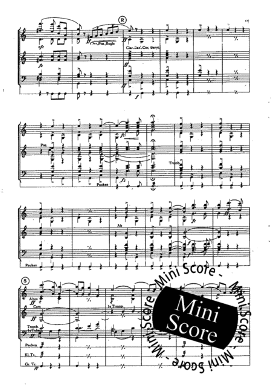 Fete Polonaise Concert Band scores gallery preview page 21