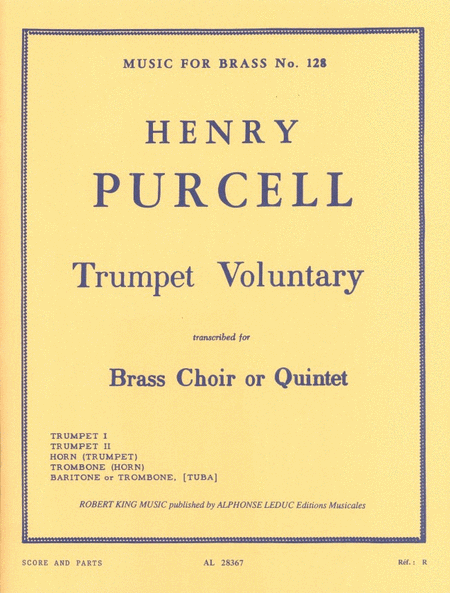 Trumpet Voluntary (brass Quintet)