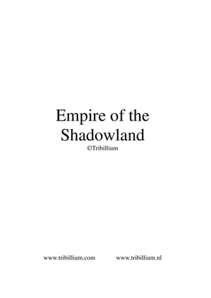 Empire of the Shadowland