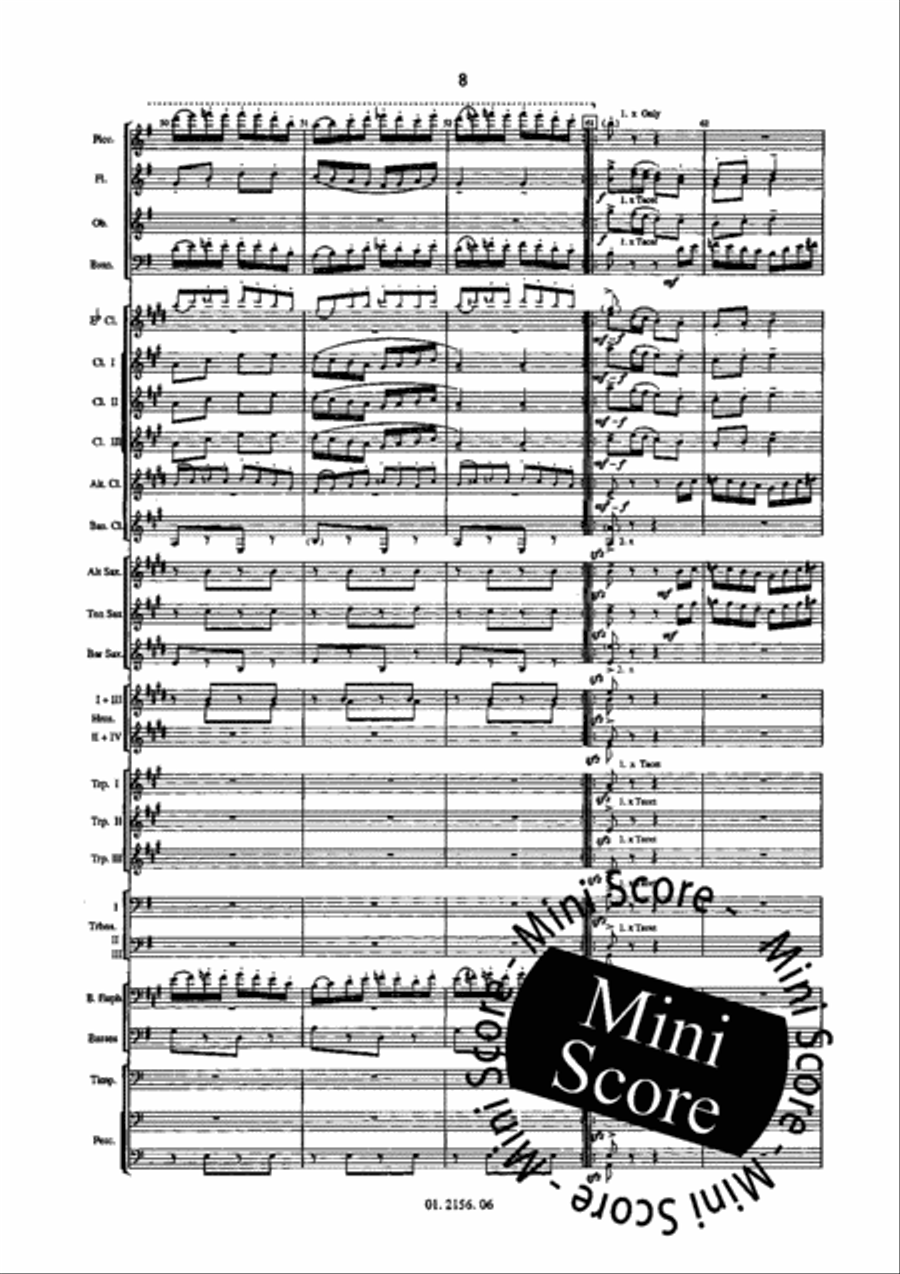 The Rakes Of Mellow The Rakes Of Mellow Concert Band scores gallery preview page 12