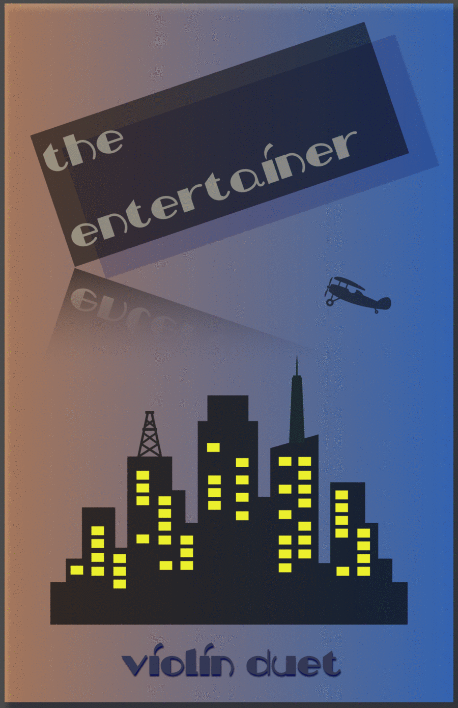 The Entertainer by Scott Joplin, Violin Duet String Duet scores gallery preview page 1