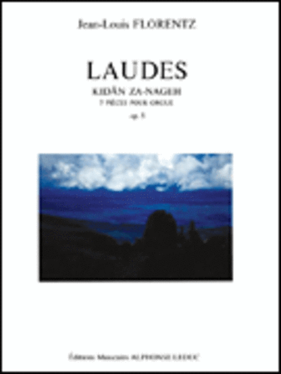 Laudes Op.5 (kidan Za-nageh) Complete (organ) Organ scores gallery preview page 1
