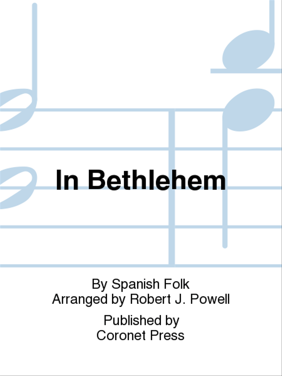 In Bethlehem 3-Part scores gallery preview page 1